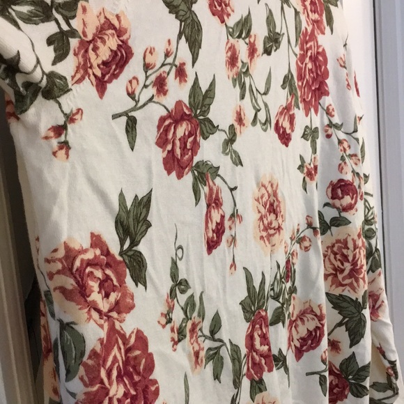 3X CJ Banks Floral Cotton Sweater with Bead Embellishment - Picture 14 of 15